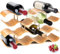SereneLife Bamboo Wine Rack - 4 Tier Countertop Shelf with Slots That Holds 14 Bottles, Unique Stackable Wooden Holder, Save Space for Cabinet, Kitchen and Pantry, Modern Contemporary Wave Design