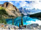 MXJSUA DIY Diamond Painting Kits für Erwachsene Berge und See Diamond Art Paint mit runden Diamanten Full Drill Gem Art Painting Kit für Home Wall Decor 30x40cm
