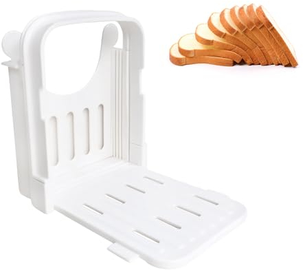 TYGFRT 1 Piece Bread Slicer, Foldable Bread Divider, Manual Bread Slicing Tool, Toast, Cake Slicer, Homemade Bread Cutter, Manual Guided Cutter
