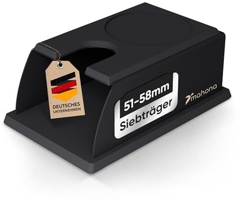 mahona Tamperstation 58mm, 54mm, 51mm - Espresso Tamper Station - Tamping Station - Siebträger Tamperstation für Barista - Espresso Station - Temper Station - Temperstation (Stahl)