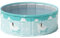 Piscina infantil, bañera de vadeo no inflable, bañera plegable con construcción de conchas de polipropileno duro, tamaño espacioso y configuración rápida, 160 x 160 x 45 cm, para adultos y niños