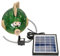 Storm's Gartenzaubereien Wasserspeier Fisch mit Solarpumpe H 15,5cm für Teiche- Miniteiche als Teichdeko für Balkon und Terrasse