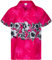 King Kameha Funky Chemise-Hawaienne, Manche-Courte, Flower-Chest, Rose, XXL