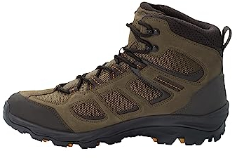 Jack Wolfskin Herren Vojo 3 Texapore Mid M, Khaki Phantom, 47 EU