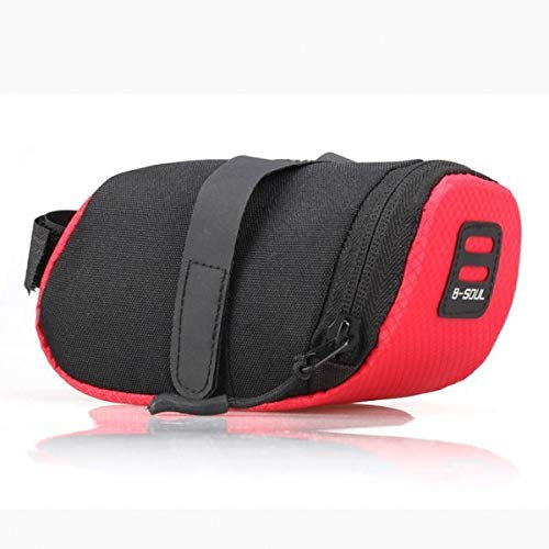 System-S Unisex – Erwachsene Sattel Tasche, Rot, Standart