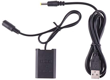 Hersmay DK-X1 DC Koppler Dummy Batterie NP-BX1 Decodierte Dummy Akku + 5V 2A USB Kabel für Sony Cybershot DSC-RX1R RX100 II III IV V VI HX50 HX90 HX300 WX300 WX350 WX500 ZV1