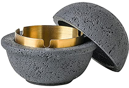 Poubelle de table - Poubelle de table - Poubelle de cuisine - Poubelle de salle de bain - Pour extérieur - Sans odeur - Fermée - Idéale également comme belle décoration de table (2, noir)