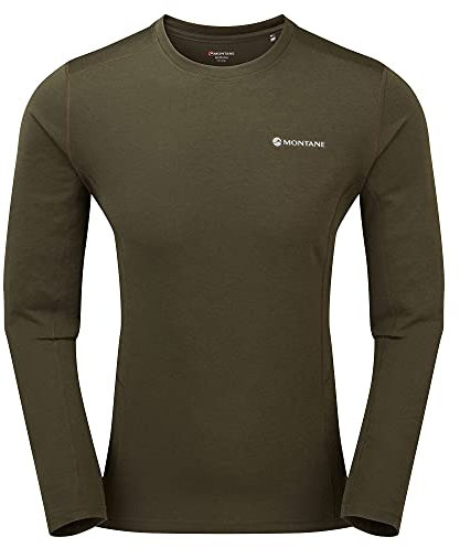 Montane Mens Dart Long Sleeve T-Shirt Kelp Green XS