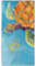 Violetpos Schnell Trocknende und Leichte Strand Handtücher Strandtuch groß 90x180 cm Schnelltrocknendes Mikrofaser Bedrucktes mit Schildkröte Ozean Orange