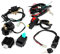 dirt bike kabelbaum 125ccm,pitbike kabelbaum 125ccm,Electric Start Quad, 110 Pit Bike Elektrostart-Kabelbaum, Powersports-Kabelbäume, Komplettes Kick-Start-Motor-Kabelbaum-Kit für Modifizierte 110-Cc-
