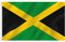 FLAGBURG Jamaika-Flagge, Jamaika-Flagge, 120 x 180 cm, lebendige Farben, für den Innen- und Außenbereich, robuste Druckflagge mit 2 Messingösen