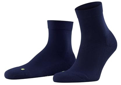 FALKE Unisex Cool Kick Socken atmungsaktives schnelltrocknendes Funktionsmaterial leichte Polsterung Plüschsohle kühlend moderne Quarterlänge flache Naht an Fußspitze sportlich 1 Paar | mit ultraleichter Polsterung