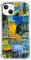 Van Gogh Art Collage Handyhülle kompatibel mit iPhone 13, Van Gogh Classic Painting Collage Cool Teen Woman Girl Boy Case for iPhone 13, Shockproof TPU Bumper Protective Case