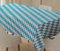Wachstuch Tischdecken Meterware PVC 140 cm - 1 Meter, Wachstischdecke, Gartentischdecke, Outdoor, Garten, Wasserabweisend, Abwaschbar, Wetterfest (Bayern Raute Weiß Blau)