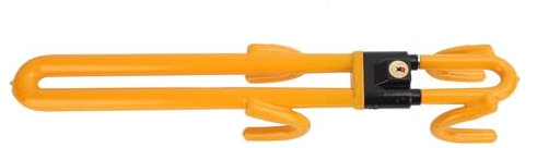 Trintion Heavy Duty Car Van Steering Wheel Lock High Security Anti Theft Twin Bar Hook