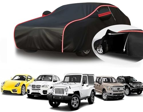 Autogarage Abdeckung Hagelschutz Kombi für Volkswagen Golf 5/Golf 6/Golf 7/Golf 8,Auto Plane Abdeckung Winter Autoabdeckung Outdoor Wasserdicht,Staubdicht Winddichte,Atmungsaktiv UV Schutz,Allwettersc