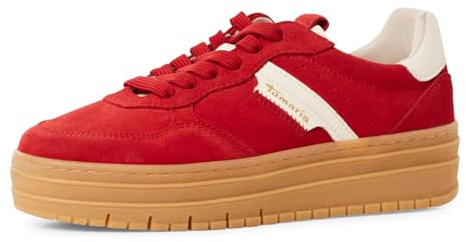 Tamaris Schnürer Damen sportlich rot,EU 36
