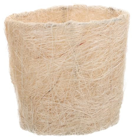 MAGICLULU Cesta Decorativa Del Hogar Jardinera De Flores Tejidas Macetas De Interior Cesta Tejida Jardinera De Cesta Para Plantas De Interior Cestas De Plantas De Interior Entumecido