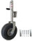Schwenkbarer Anhänger Stützrad Tragfähigkeit 880 kg Stützrad 340x140mm Seitliche Wippe Automatik Hänger Stützrad Robustes und Verstellbares Stützrad mit Klemmhalter Montiersatz (GroßeReifen)