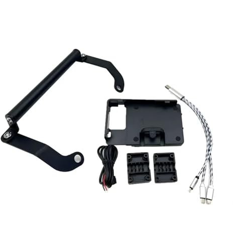 Support téléphone Moto pour Piaggio pour MP3 300 pour Yourban LT 300 LT300 / Support de Navigation GPS pour Smartphone Moto Support De Navigation(Style 3)