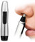 Tondeuse Nez, Tondeuse pour Poils de pour Hommes, Coupe Poil Nez, Rasoir Homme Coupe les Oreilles Sourcils, Étanche Unisexe (Argent)