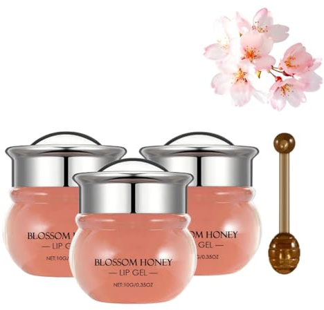 Honey Balm Lippenbalsam - Intensiv Pflegender Lippenbalsam für Trockene Lippen, Nährende Nachtpflege mit Langanhaltender Feuchtigkeit, Vegan & Für Sensible Lippen (3)