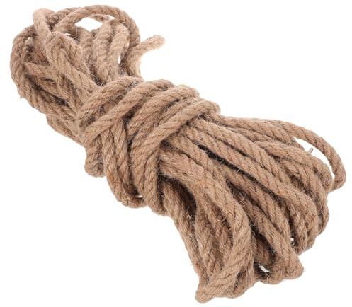 DIYEAH Corde de Jute Robuste, Ficelle Naturelle pour Loisirs créatifs, Cordon décoratif pour Le Jardinage, Le Ligature des tomates, l'emballage des Fleurs, Les guirlandes de Noël et Les Bouquets