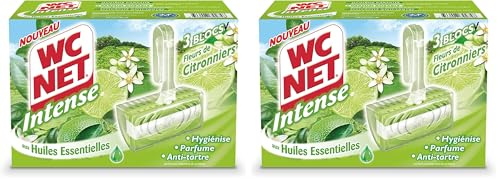 WC Net Intense Blocs Fleurs de Citronniers 3 x 34 g (Lot de 2)