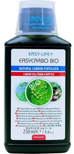 Easy Life EasyCarbo Bio – 250 ml Kohlenstoffdünger für Aquarienpflanzen, fördert gesundes Pflanzenwachstum, einfache Dosierung, hochwirksame Pflege für sattes Grün