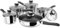 Judge Vista J3C2 5 Piece Saucepan Set with Draining Lids, Induction Ready - Stainless Steel