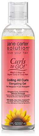 Jane Carter Curls To Go Coiling All Curls Elongating Gel 8oz