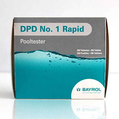 Bayrol DPD Nº 1 Rapid - Pastillas para Piscina Test Cloro/Bromo 250 pastillas