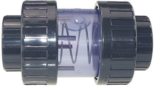 Plimat Valvola di ritegno in PVC trasparente 63 mm