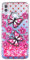 HopMore Brillante Cover per Huawei P Smart 2019 / Honor 10 Lite Silicone Morbido Brillantini 3D Trasparente Disegni Custodia Morbide Trasparenti Glitter Antiurto Case Protettiva - Farfalla rosa