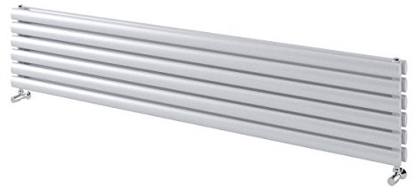 The Bath People 92475 Horizontal Designer Double Panel Radiator-H 350 x W 1800 x D 78-White