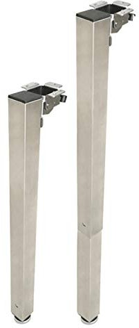 Optimal Pieds de Table pliants et télescopiques, Table à Manger Pliante multifonctionnelle en Acier Inoxydable de Levage pour VR, comptoir de Bar, Accessoires de Support de Bricolage réglables