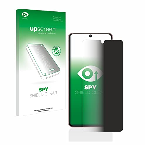 upscreen Anti-Spy Blickschutzfolie für Samsung Galaxy S21 / 5G Made in Germany, Privacy Screen Displayschutz-Folie [Sichtschutz, Blaulichtfilter]