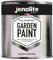 JENOLITE Garden Paint Chalky Heather - Ideal for Garden Furniture & Ornaments - use on wood, metal, plastic, stone, ceramic - 1 Litre (RAL 320 85 10)