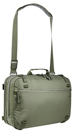 Tasmanian Tiger TT Shoulder Bag 20l Schultertasche, gepolsterte Umhängetasche, abschließbar, für Ausrüstung, Waffen-Transport oder als Laptop-Tasche, Oliv