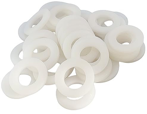Lot de 40 rondelles plates en nylon M16 pour bouchon de vidange d'huile, joint en nylon