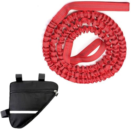 HOUSON 4,5M Kinder Fahrrad Abschleppseil, Elastisches Traktionsseil für Mountainbikes, E-Bikes, Tragfähigkeit 225 Kg/500 lbs