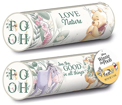 Pyramid International Disney Winnie Puuh Federmäppchen, Motiv See The Good In All Things, 14,5 x 21,5 cm, offizielles Lizenzprodukt