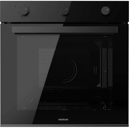 Cecotec Forno Incasso Multifunzione Da 70 L Bolero Hexa M236000 Dark Inox Time. Forno Dotato Di 6 Funzioni, Steam Assist, Pulizia Facile Con Vapore, Porta Fredda E Efficienza A