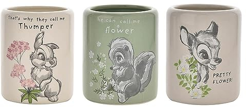 Forest Friends Set of 3 Character Pots