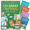 Famifidus 120 hautfreundliche Kinder Tattoos I I Dermatologisch SEHR GUT I Kindertattoos MADE IN GERMANY I Tattoo Kinder I Unsere Tattoos für Kinder