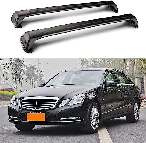 Für Mercedes Benz E Class W212 Sedan 2009-2016 Auto Dachträger, Aluminium Relingträger Dachgepäckträger Lastenträger Top Crossbar Dachregal Gepäcktransport