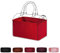 ArcDiary Seide Handtasche Organizer Einsatz für LV Speedy Nano16/20/25/30/35, Taschenorganizer Tasche in Tasche Organizer, Luxus Handtasachen Tote Innentaschen (Speedy 30, Red)