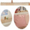 LS-LebenStil Vintage Holz Adventskalender gehender Lebkuchenmann 50cm Countdown Xmas Countdown Xmas Deko Treppen Weihnachtskalender Adventskalender Weihnachten Advent Weihnachts-Deko