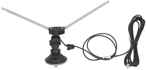 SDR-Empfänger, Mehrzweck-Dipol-Antennensatz SMA-Antenne UKW-Radio Dipolantenne mit 60 cm Langem RG174-Kabel und SMA-Stecker