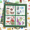 643 Stück/100 Blatt Scrapbooking Sticker，Scrapbook Zubehör丨Scrapbook Stickers Set Sticker Bullet Journal für Scrapbook,Bullet Journal Zubehör,Journaling Zubehör usw